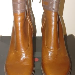 Tsubo boot sz 9.5 brown combo